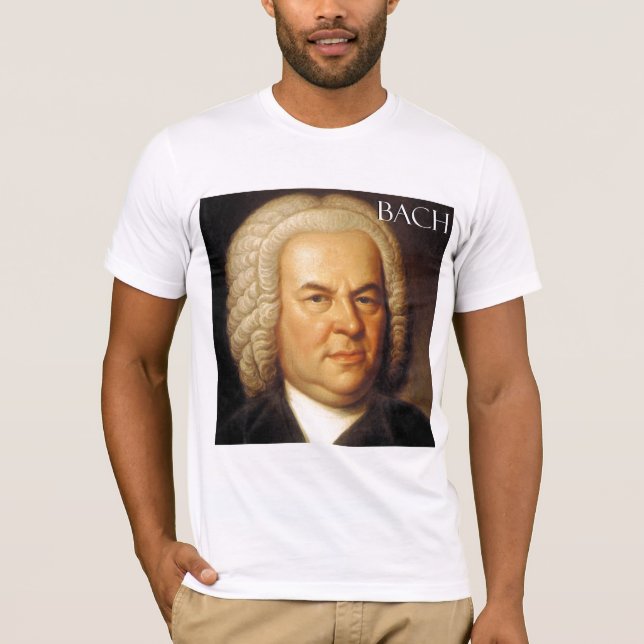 Johann Sebastian Bach objekt T Shirt (Framsida)