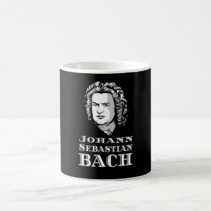 Johann Sebastian Bach Porträtt Kaffemugg