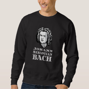 Johann Sebastian Bach Porträtt Lång Ärmad Tröja
