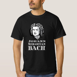 Johann Sebastian Bach Porträtt T Shirt