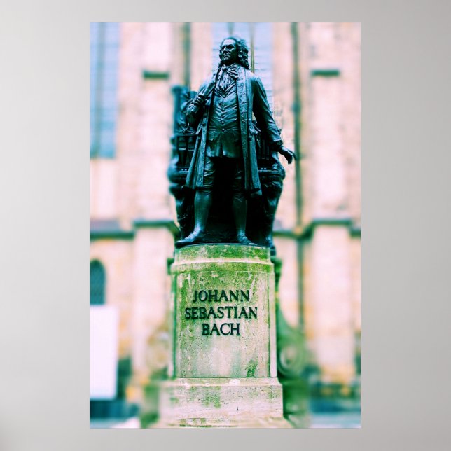 Johann Sebastian Bach Poster (Framsidan)