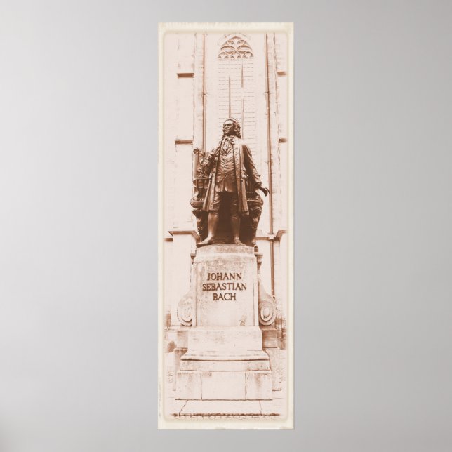 Johann Sebastian Bach Poster (Framsidan)