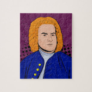 Johann Sebastian Bach Puzzle Pussel