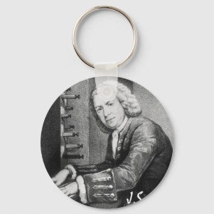 Johann Sebastian Bach saker Nyckelring