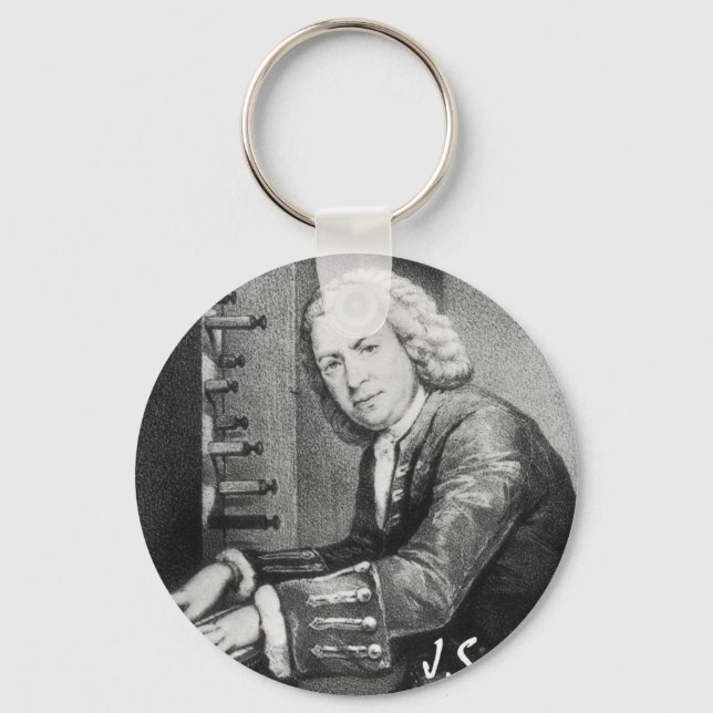 Johann Sebastian Bach Saker Nyckelring (Framsida)