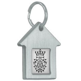 Johann Sebastian Bach Seal Vapensköld Monogram Ins ID-bricka Husdjur