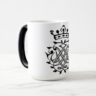 Johann Sebastian Bach Seal Vapensköld Monogram Ins Magisk Mugg
