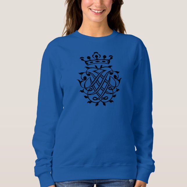 Johann Sebastian Bach Seal Vapensköld Monogram Ins T Shirt (Framsida)