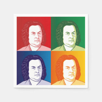 Johann Sebastian Bach Servietten Pappersservett