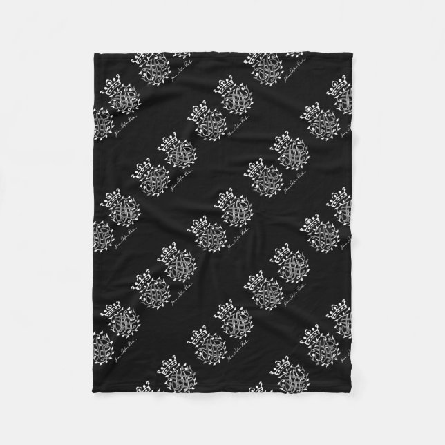 Johann Sebastian Bach Siegel Fleecefilt (Framsidan)