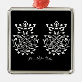 Johann Sebastian Bach Siegel Julgransprydnad Metall