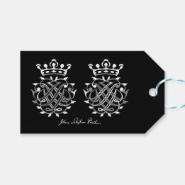 Johann Sebastian Bach Siegel Presentetikett