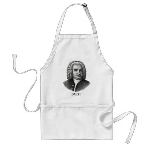 Johann Sebastian Bach svart Förkläde