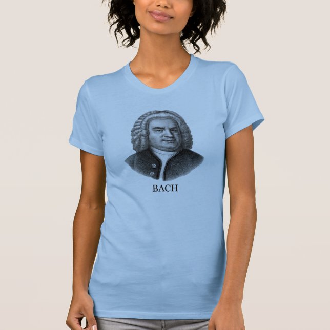 Johann Sebastian Bach T-shirt (Framsida)