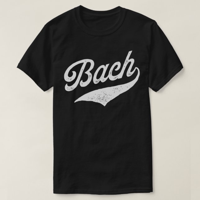 Johann Sebastian Bach T Shirt (Design framsida)