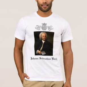 JOHANN SEBASTIAN BACH TEE SHIRT