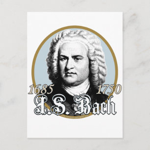 Johann Sebastian Bach Vykort