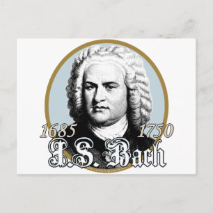 Johann Sebastian Bach Vykort