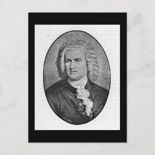 Johann Sebastian Bach Vykort