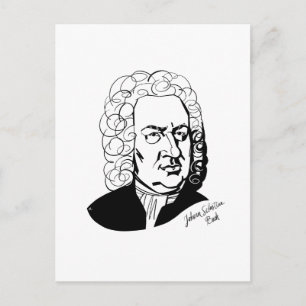 Johann Sebastian Bach Vykort
