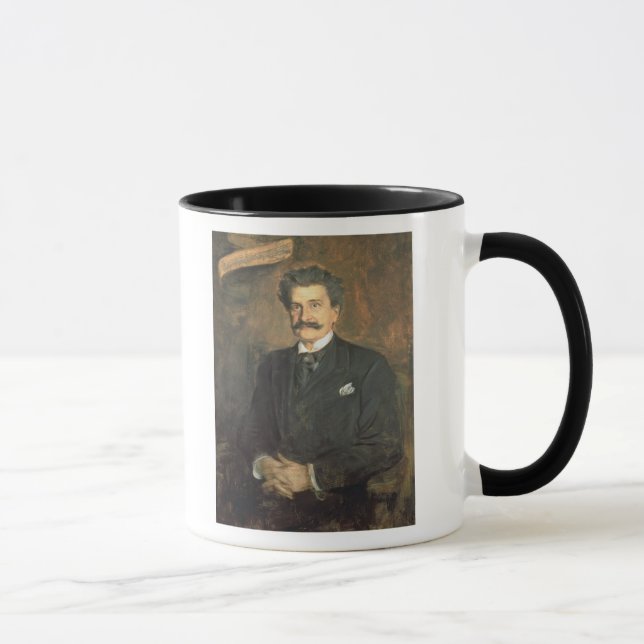 Johann Strauss, det mer ung, 1895 Mugg (Höger)
