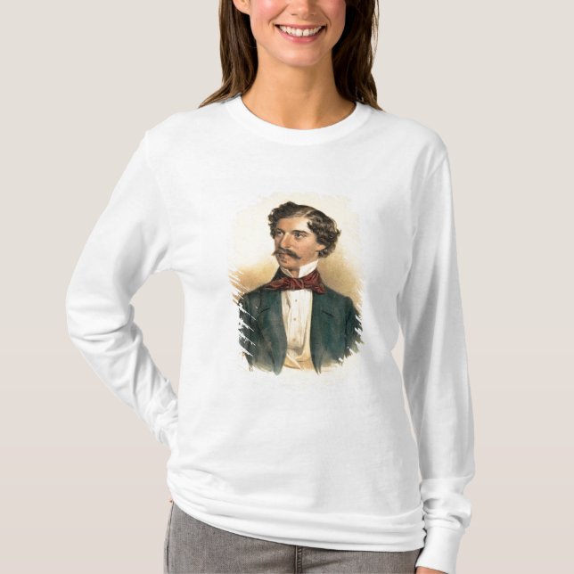 Johann Strauss fläderen T Shirt (Framsida)