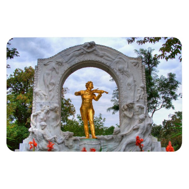 Johann Strauss II. Magnet (Horisontell)