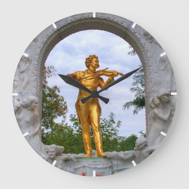 Johann Strauss Stor Klocka (Framsida)