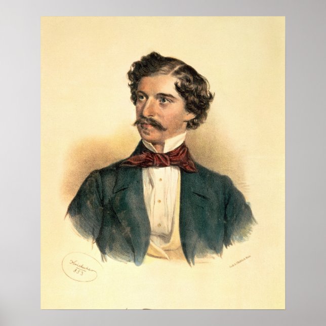 Johann Strauss the Elder Poster (Framsidan)
