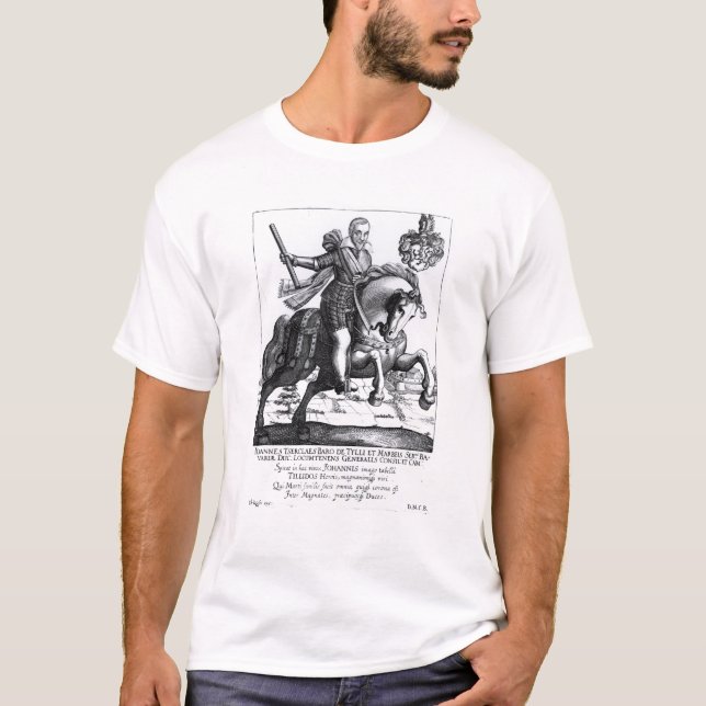 Johann Tserclaes, Graf von Tilly T-shirt (Framsida)