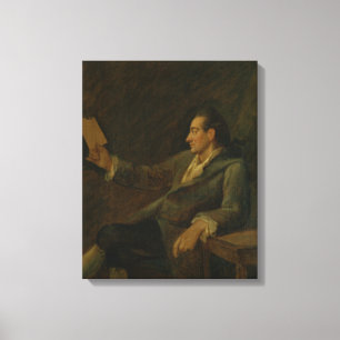 Johann Wolfgang von Goethe 1775 Canvastryck