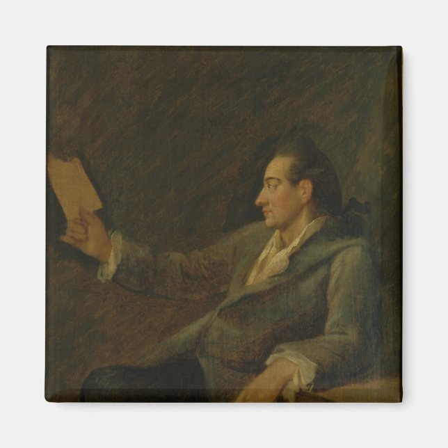 Johann Wolfgang von Goethe 1775 Magnet (Framsidan)