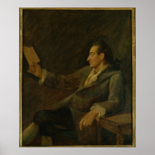 Johann Wolfgang von Goethe 1775 Poster