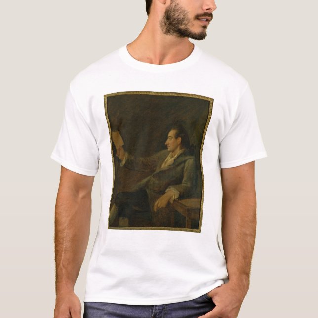Johann Wolfgang Von Goethe 1775 T Shirt (Framsida)