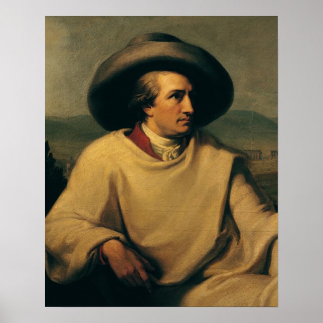 Johann Wolfgang von Goethe Poster (Framsidan)