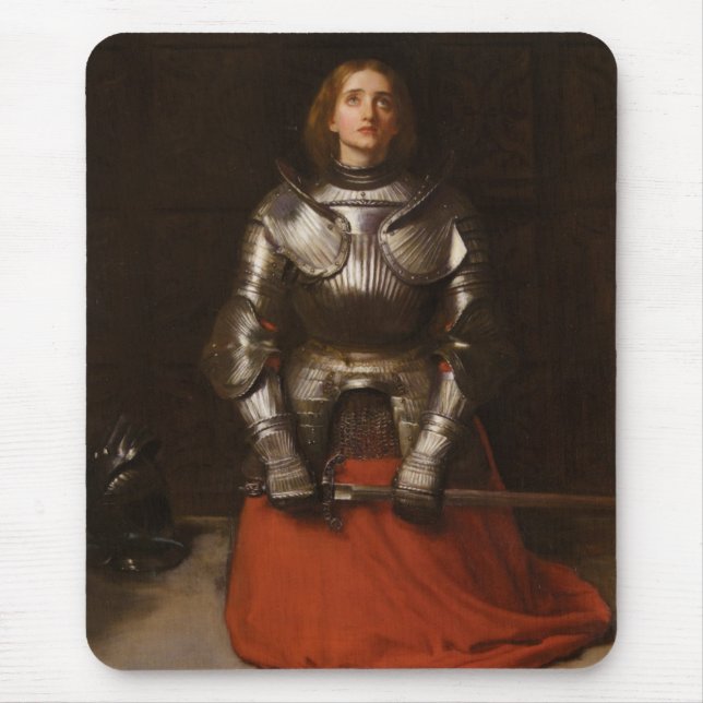 Johanna av Arken (av John Everett Millais) Musmatta (Framsidan)