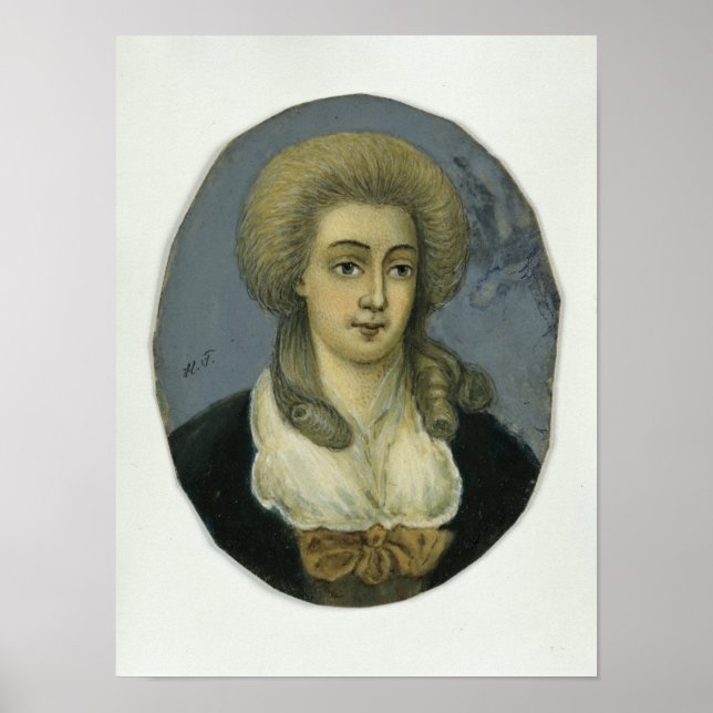 Johanna Elisabeth Mencken Poster (Framsidan)