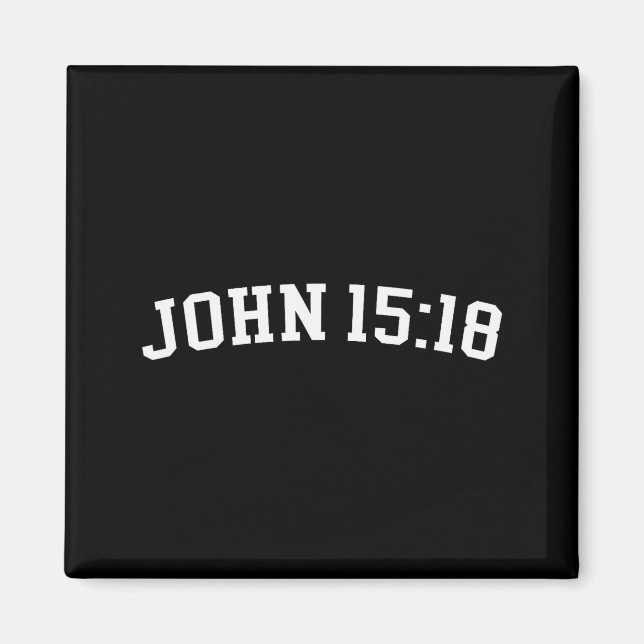 Johannes 15_18  magnet (Framsidan)