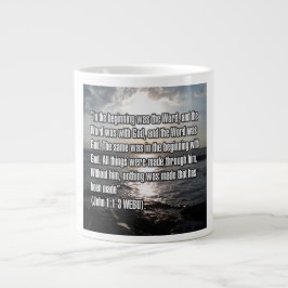 Johannes 1:1-3 WEBU Mugg Jumbo Mugg