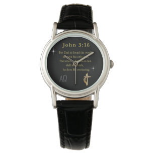 Johannes 3:16 armbandsur