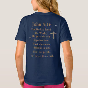 Johannes 3:16 t shirt