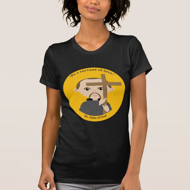 Johannes av Gud Tee Shirt (Framsida)