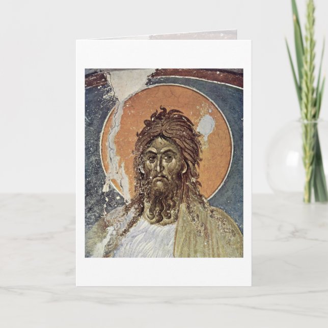 Johannes Baptist av Gacanica (I) Kort (Framsida)