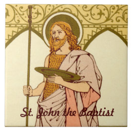 Johannes Baptist (RLS 06) Kakelplatta