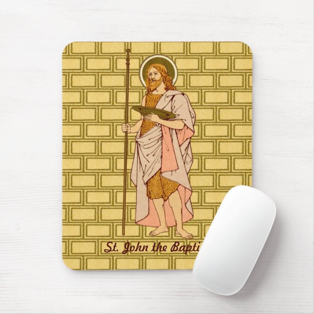Johannes Baptist (RLS 06) (Stil 2) Musmatta (Med mus)