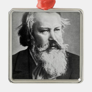 Johannes Brahms 1879 Julgransprydnad Metall