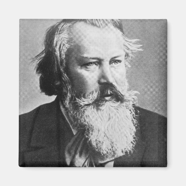 Johannes Brahms, 1879 Magnet (Framsidan)