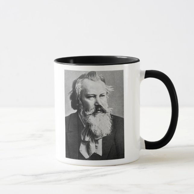 Johannes Brahms 1879 Mugg (Höger)