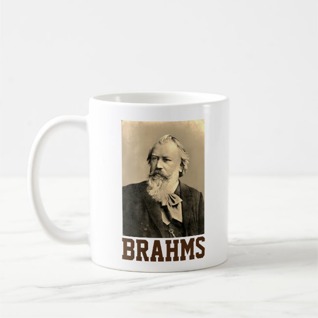 Johannes Brahms (1889) Kaffemugg (Vänster)