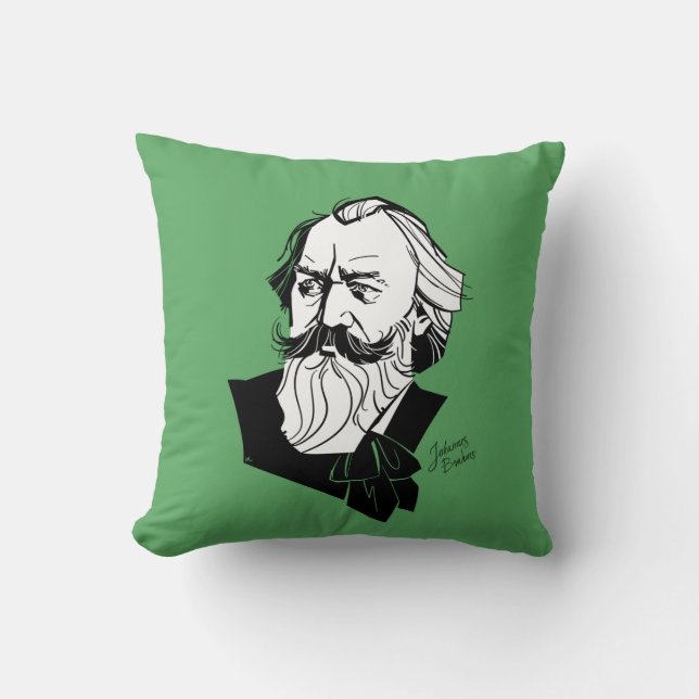 Johannes Brahms Kudde (Framsida)